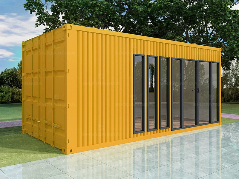 集裝箱暗黃色商鋪02