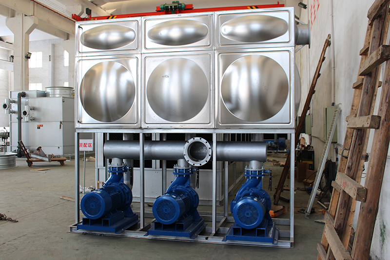 封閉式復(fù)合流冷卻塔水溫變化對制冷機組有什么影響